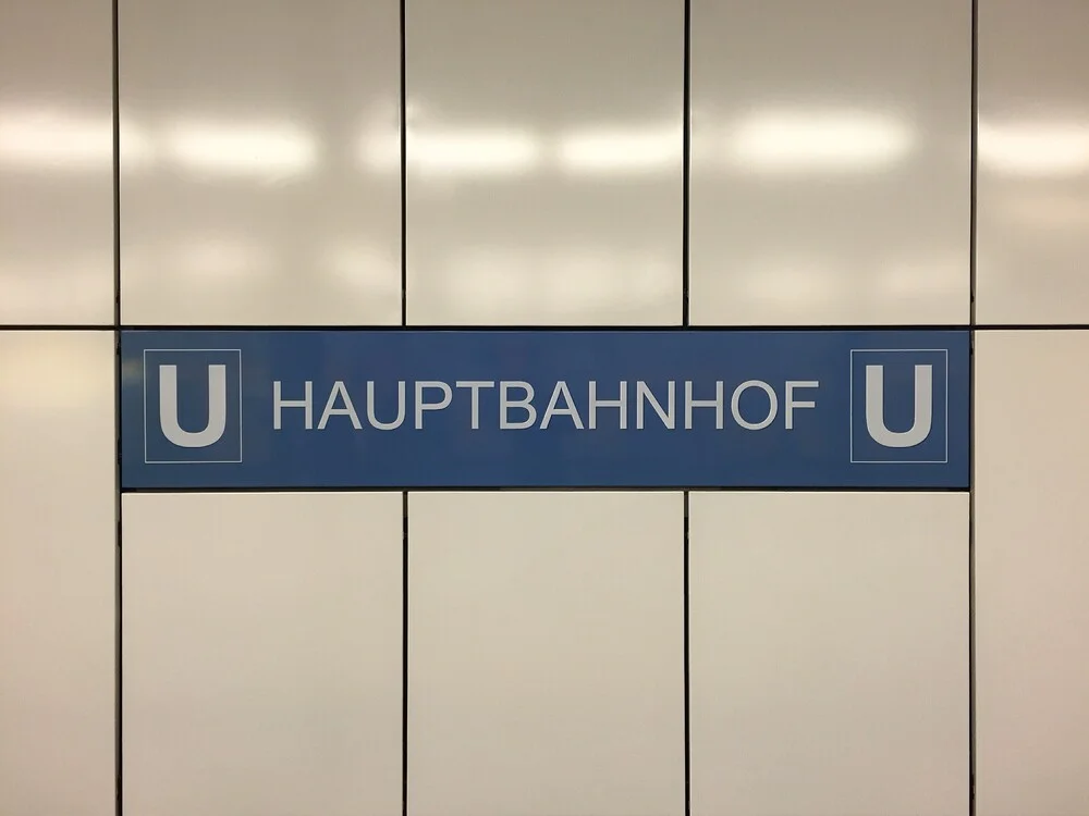 U-Bahnhof Hauptbahnhof - foto di Claudio Galamini