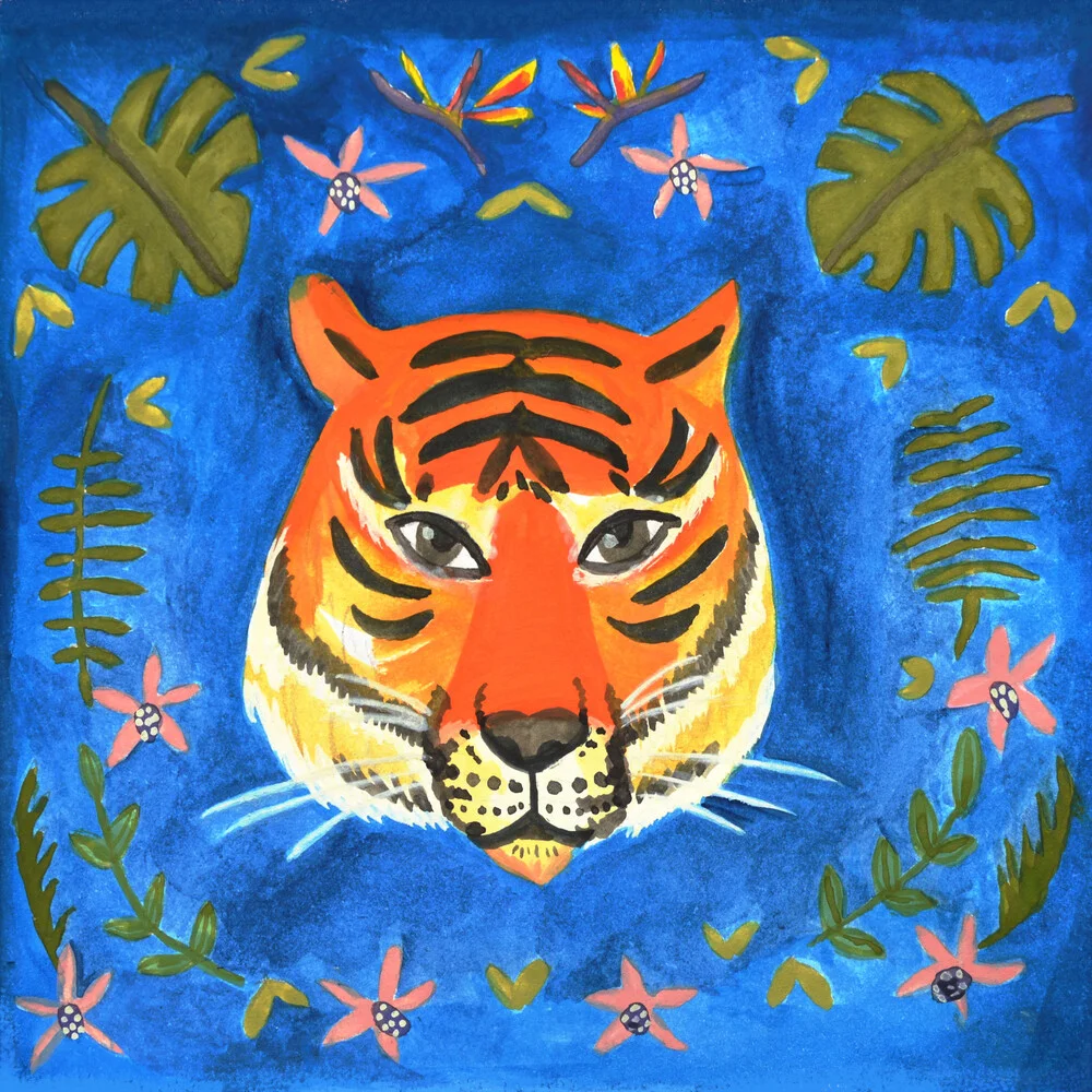 Eye of the Tiger - Fotografia Fineart di Anita Letuve