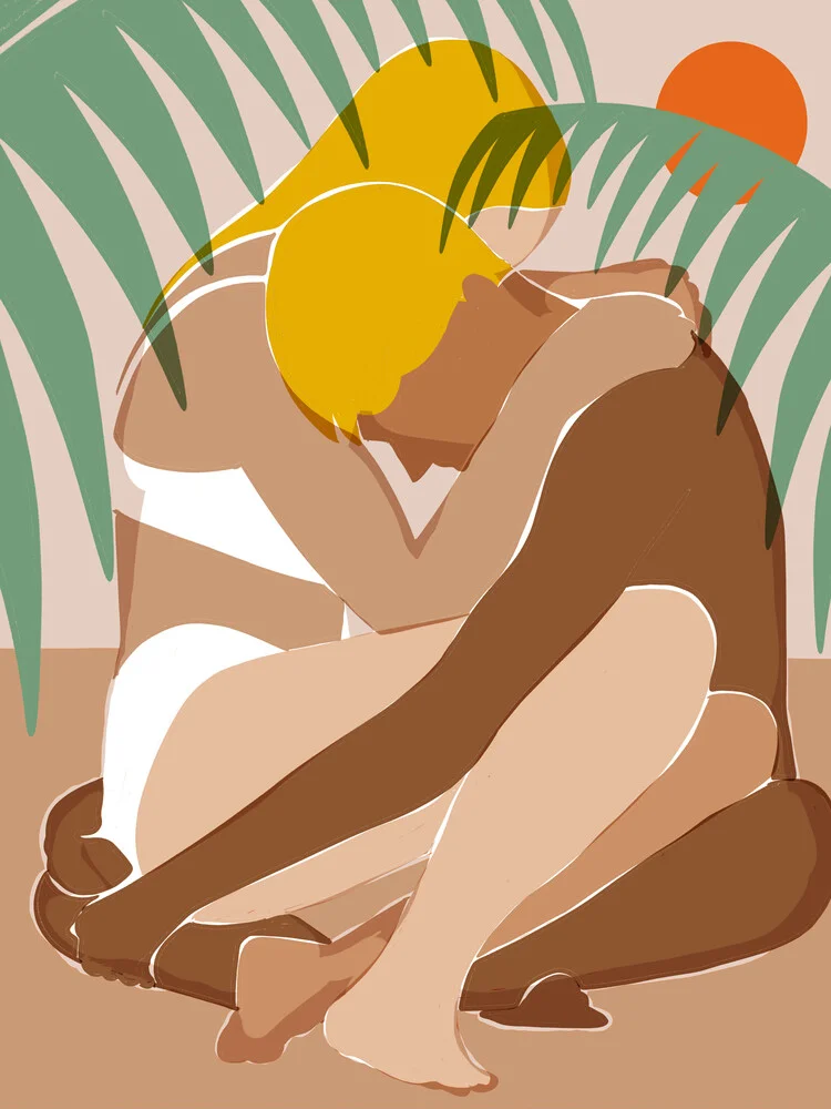 Cuddle All Day - Fotografia Fineart di Uma Gokhale