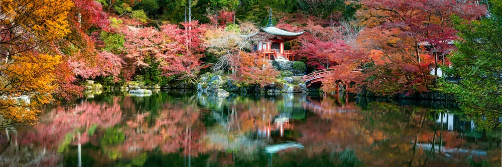 Tempio Daigo ji a Kyoto - Fotografia Fineart di Jan Becke