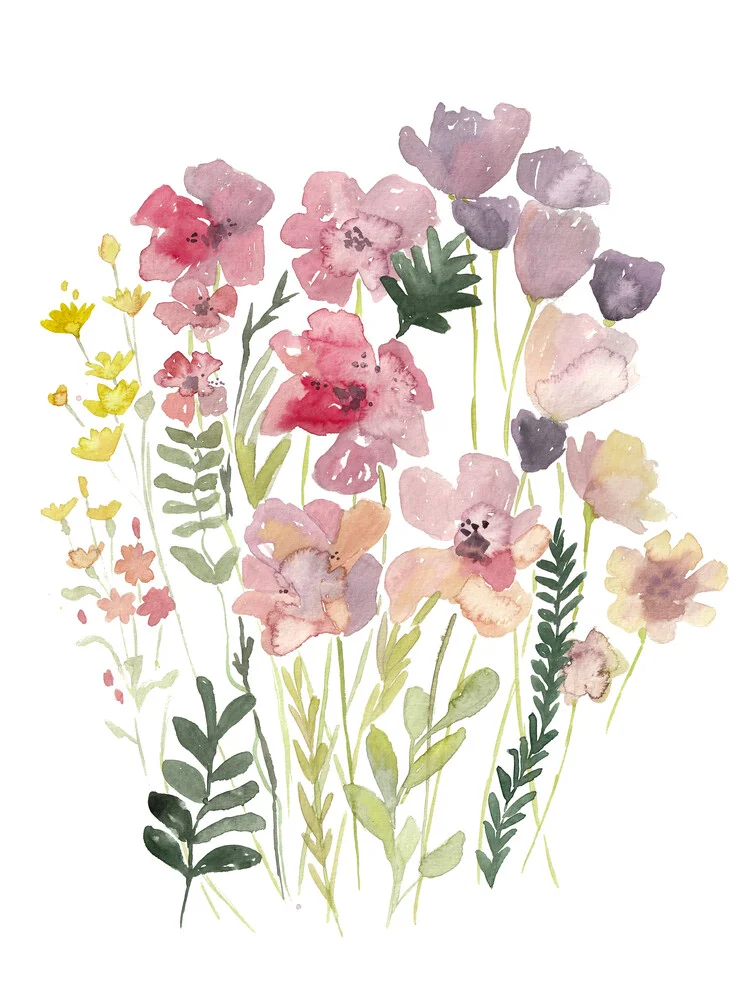 Wildblumen Bouquet - Fotografia Fineart di Christina Wolff