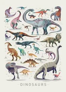 Dinosauri 1 - Fotografia Fineart di Dieter Braun
