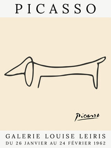 Art Classics, Picasso Dog – beige (Francia, Europa)