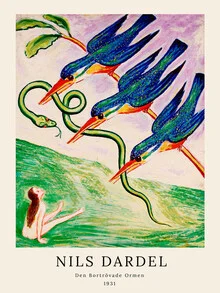 Nils Dardel: Il serpente rapito - Fotografia Fineart di Art Classics