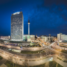 Ronny Behnert, Alexanderplatz Panorama di Berlino (Germania, Europa)