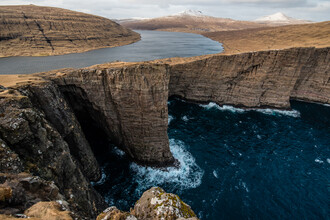 Fabian Wanisch, sopra il livello del mare (Isole Faroe, Europa)