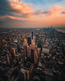 Dimitri Luft, skyline di New York - Stati Uniti, Nord America)
