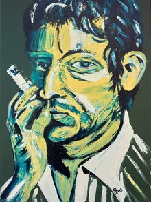 Serge Gainsbourg - Fotografia artistica di Diego Muinegi e Yana Gubinskaya
