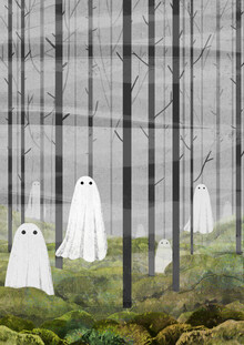 Katherine Blower, I boschi sono pieni di fantasmi (versione primaverile) (Regno Unito, Europa)