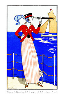 Collezione Vintage, George Barbier: Costumi Parisiens, No.164: Costume de Yacht