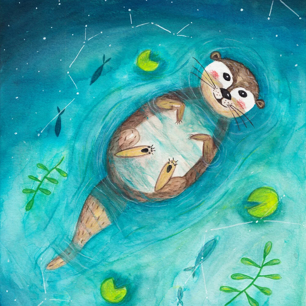 otter dromen - Fineart fotografie door Marta Casals Juanola