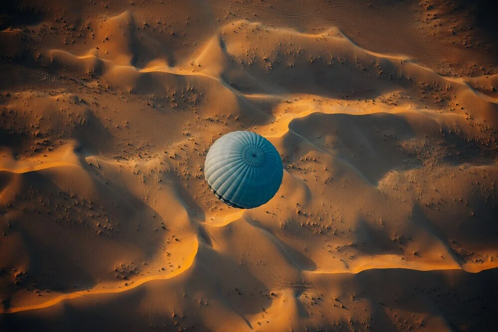 Luchtballonvaart bij zonsopgang IV - Fineart fotografie door André Alexander
