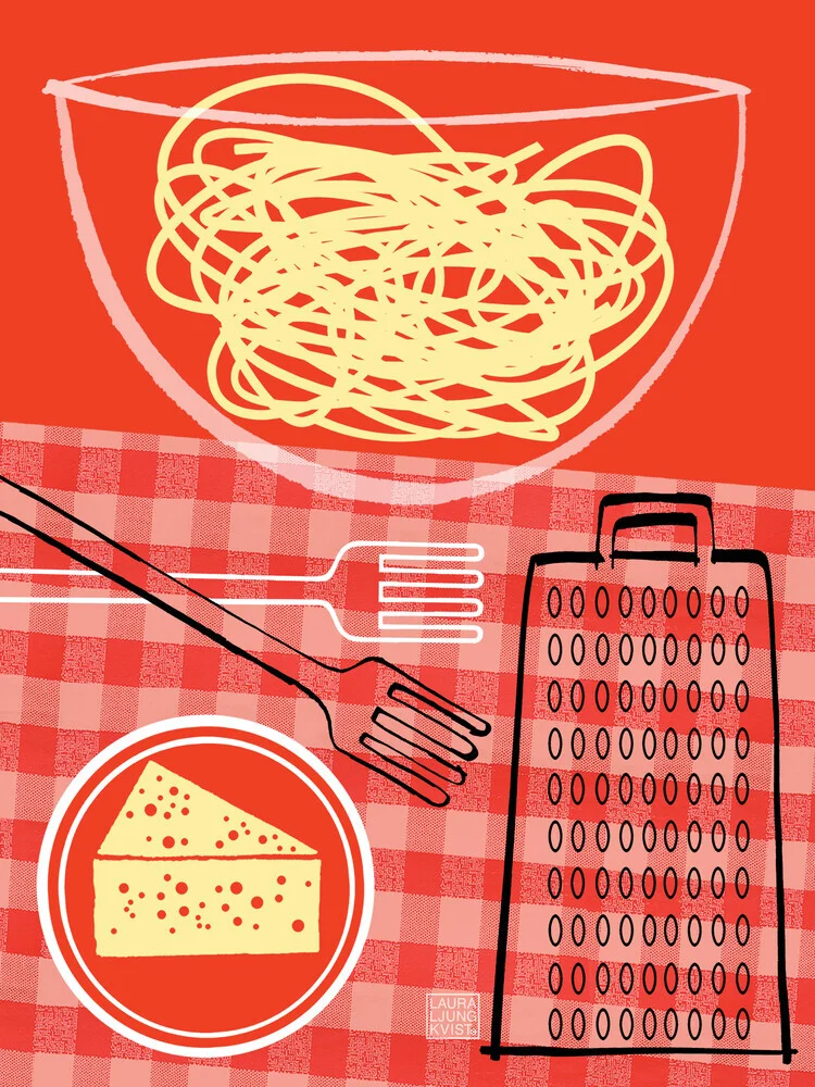 Spaghetti - Fineart fotografie door Laura Ljungkvist