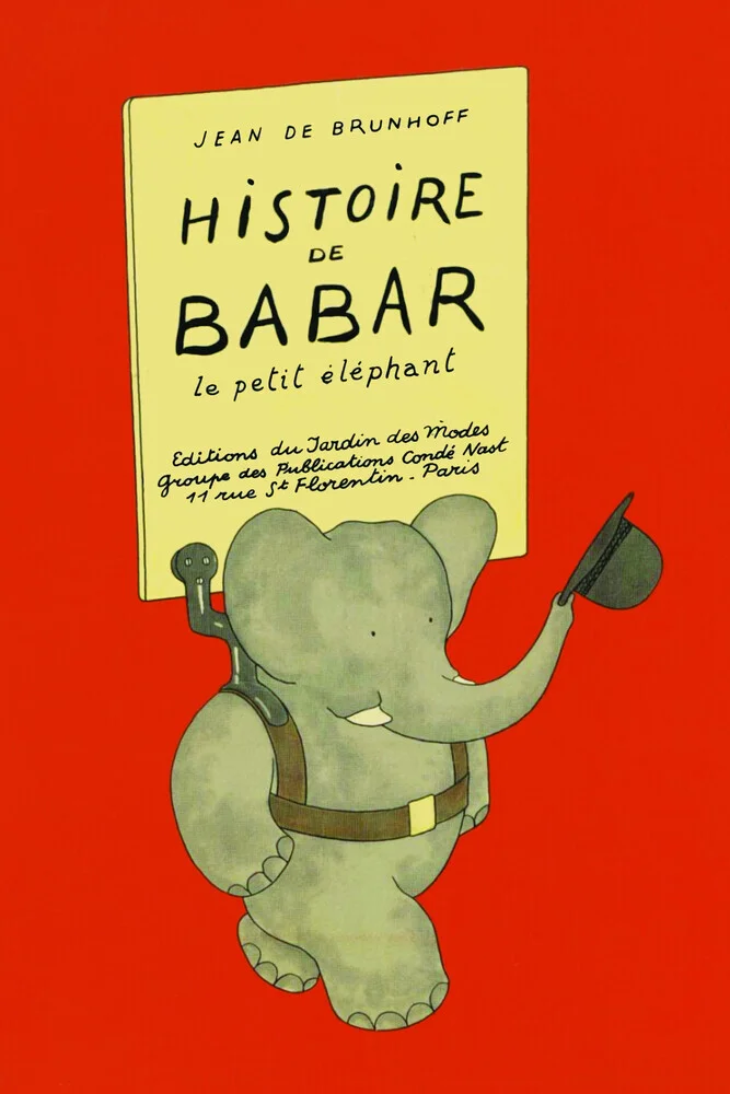 HIstoire de Babar - Fineart fotografie door Vintage Collection