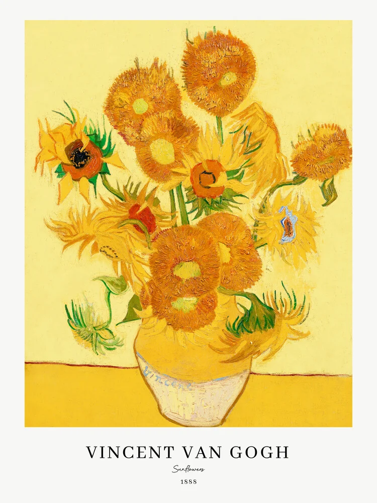 De Zonnebloemen van Vincent van Gogh - Fineart-fotografie door Art Classics