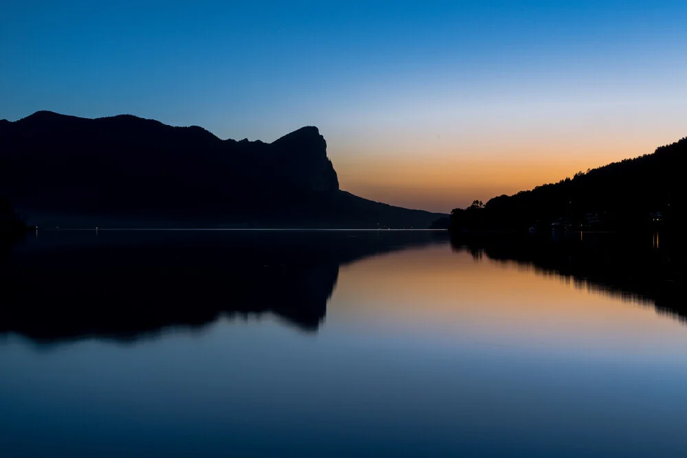 Reflecterende zonsondergang - Fineart fotografie door Manuel Ferlitsch