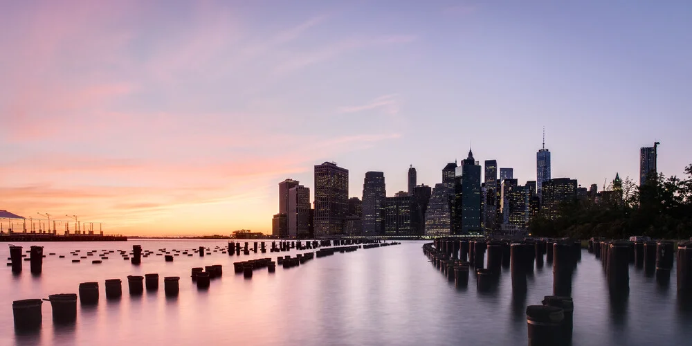 Skyline van New York City - fotokunst van Sebastian S