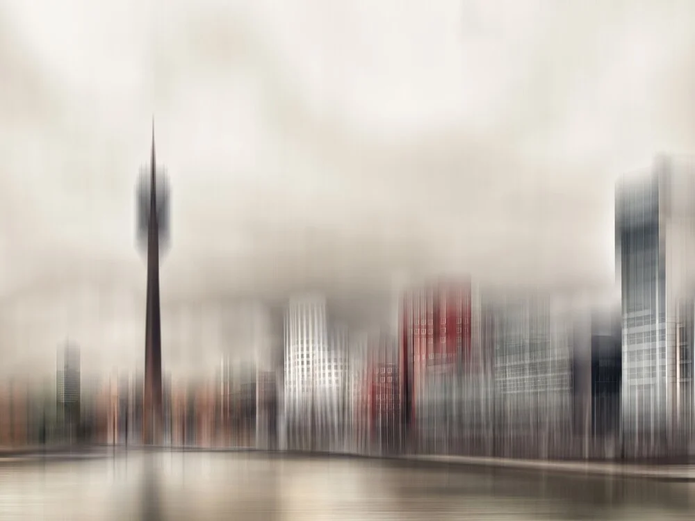 Stad in beweging - Fineart fotografie door Klaus-peter Kubik