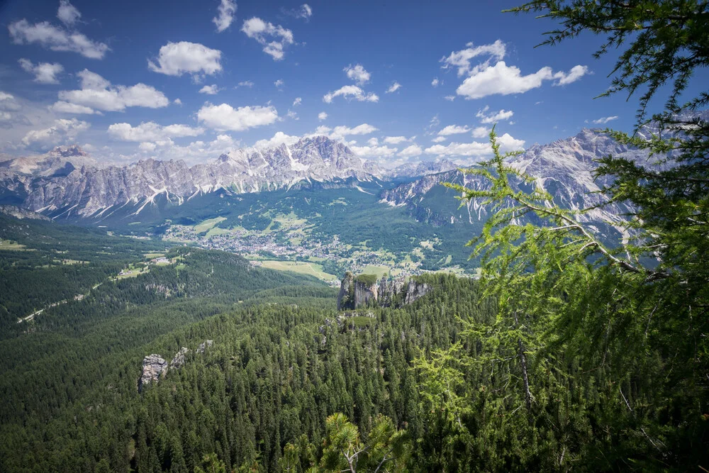 Cortina d'Ampezzo - fotokunst van Markus Van Hauten