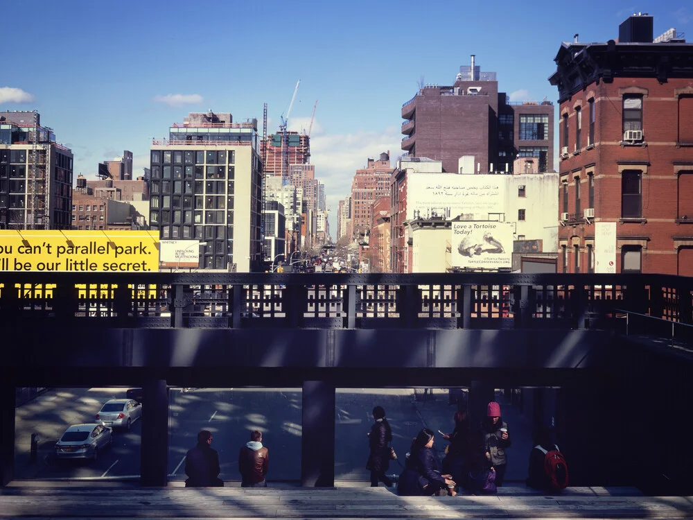 Paralell Parking - NYC,* USA 2014 - Fineart fotografie door Ronny Ritschel