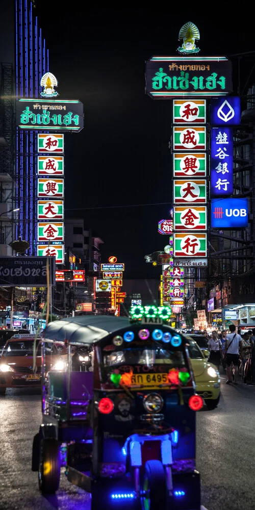 Nachtleven Chinatown 7 (Bangkok) - Fineart fotografie door Jörg Faißt
