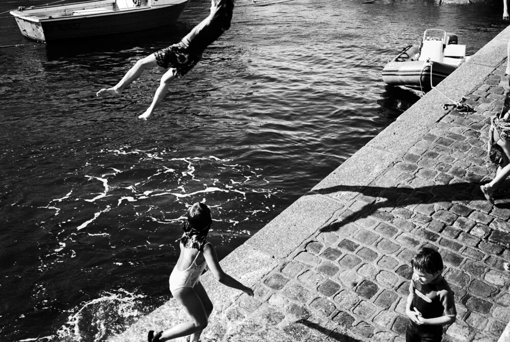 Am Hafen - fotokunst van Piero Chiussi