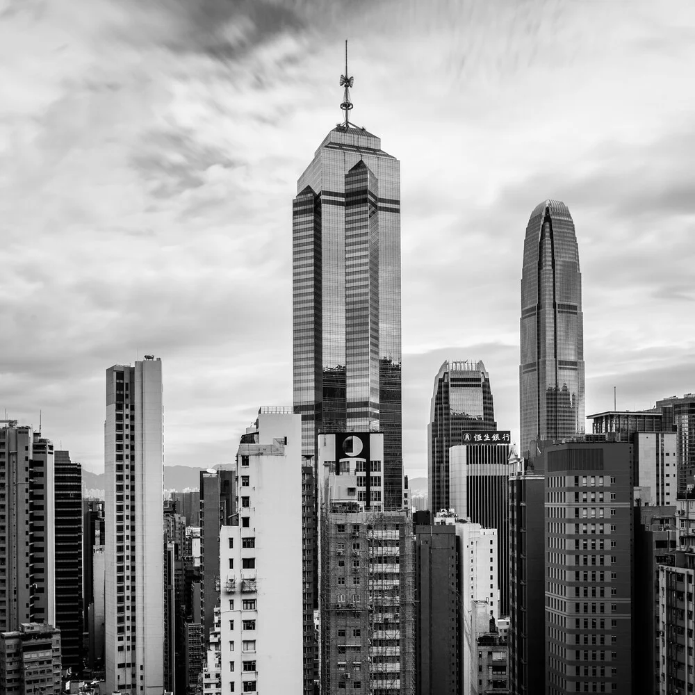 Hongkong 1:1 s/w - fotokunst van Sebastian Rost