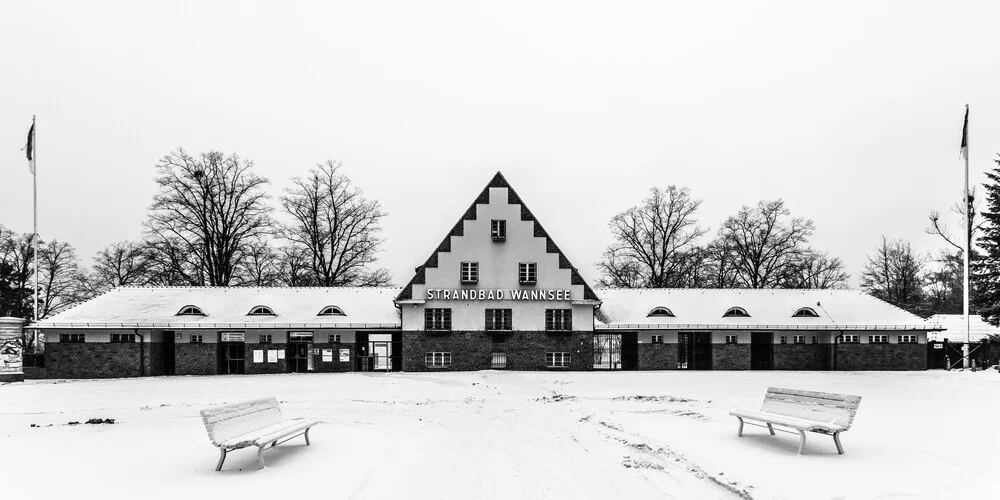 Strandbad Wannsee - Fineart fotografie door Sebastian Rost