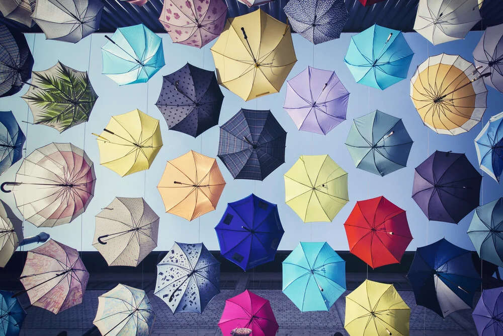 Regenschirme - fotokunst van Ronny Ritschel