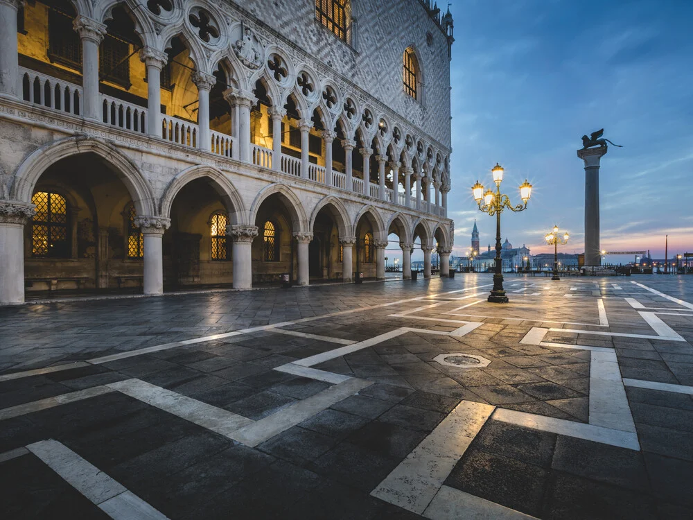 Piazza San Marco Venetië - Fineart fotografie door Ronny Behnert