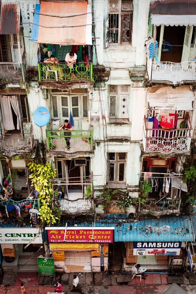 Myanmar exterieurs - fotokunst von Simon Bode
