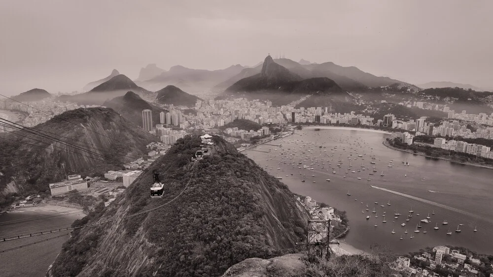 Zuckerhut Panorama Rio De Janeiro - fotokunst van Dennis Wehrmann