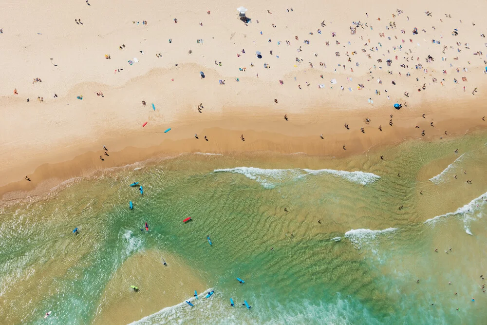 Bondi Sunbathers - Fineart fotografie door Cyril Cayssalie
