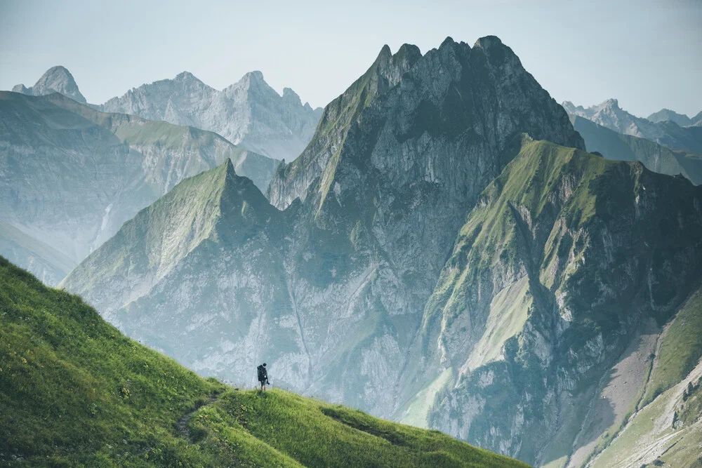 Der Berg ruft - fotokunst van Johannes Hulsch
