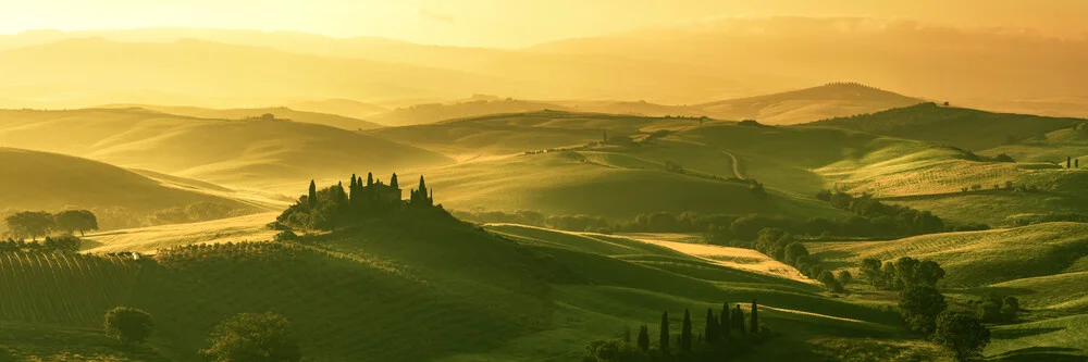 Toscane landschap - Fineart fotografie door Jean Claude Castor