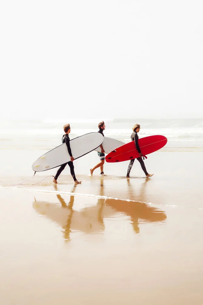 Set van Surfers - Fineart fotografie door Karl Johansson
