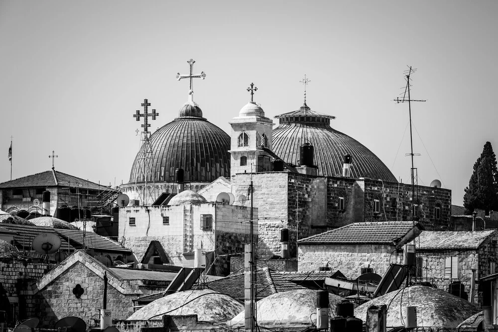 Grabeskirche in Jeruzalem, Israël. - Fineart-fotografie door Sebastian Rost