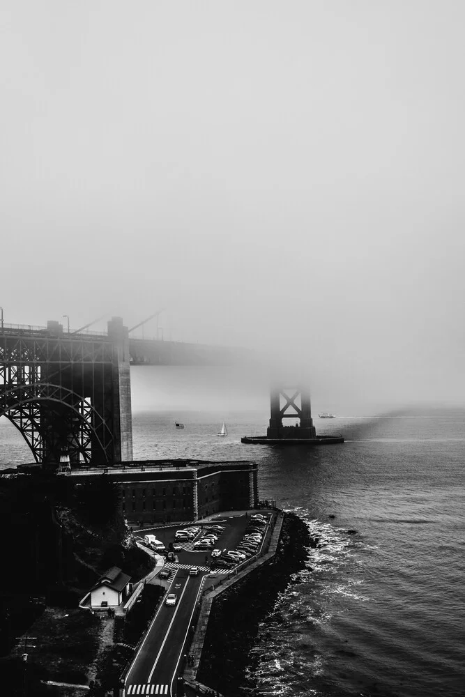 Golden Gate Bridge - Fineart fotografie door Sebastian Trägner