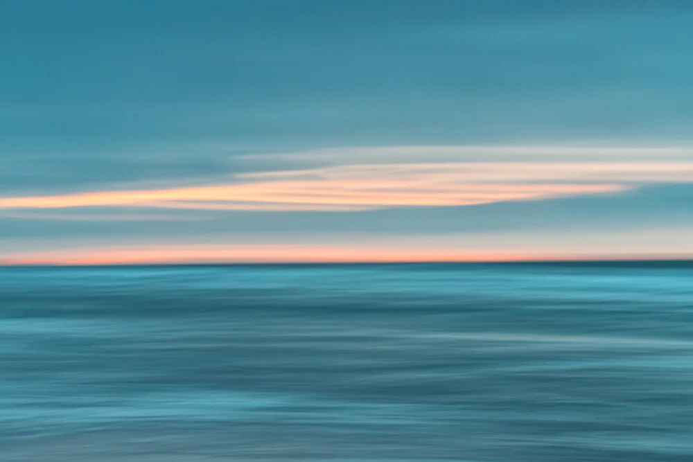 maritieme zonsondergang - fotokunst von Holger Nimtz