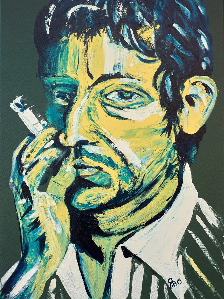 Serge Gainsbourg - Fineart fotografie door Diego Muinegi & Yana Gubinskaya