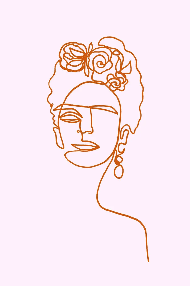 Frida Pink - Fineart fotografie door Julia Hariri