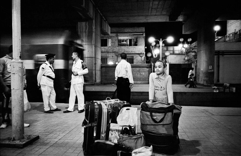 zamalek station - Fineart fotografie door Wolfgang Filser