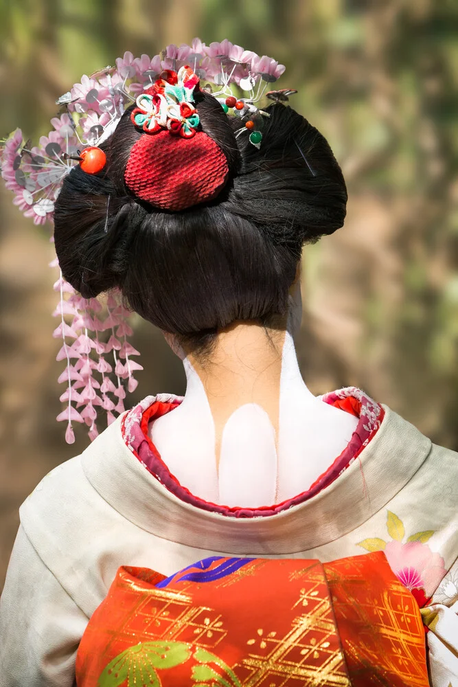 Japanse maiko - Fineart fotografie door Jan Becke