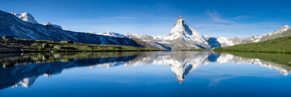 Zwitserse Alpen met Matterhorn - Fineart fotografie door Jan Becke