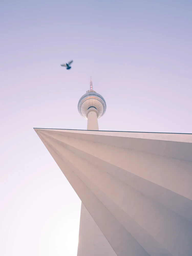 Fernsehturm Berlijn - fotokunst von Holger Nimtz