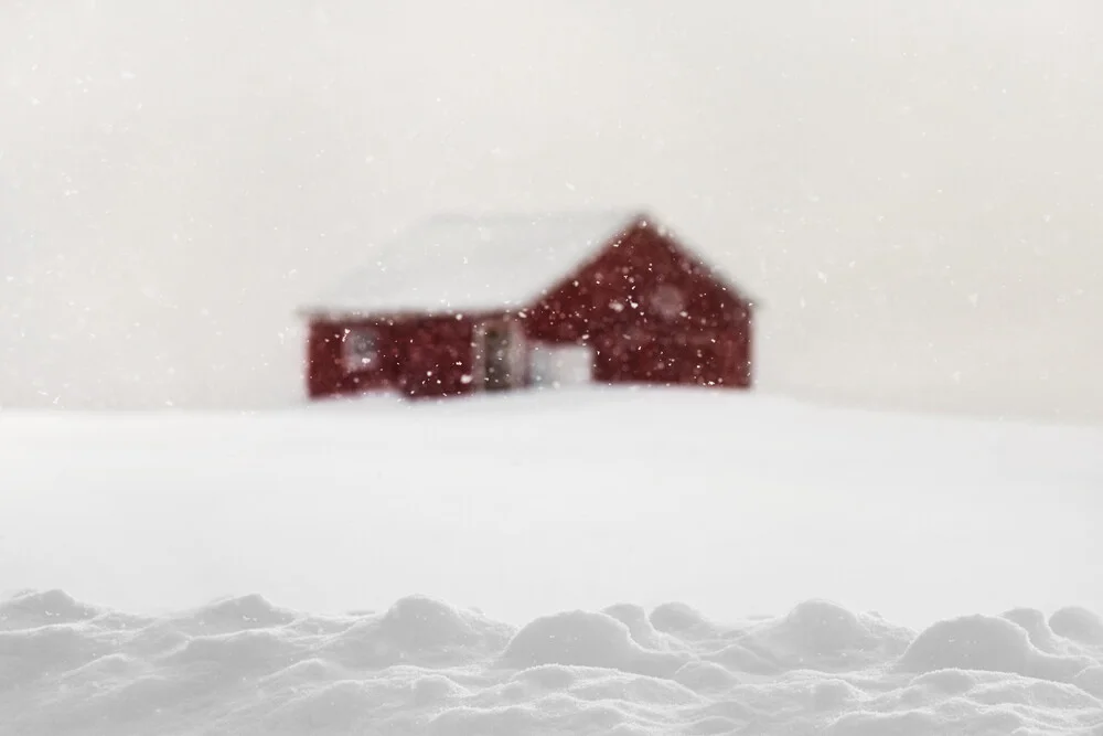 Achter de sneeuw - fotokunst van Victoria Knobloch