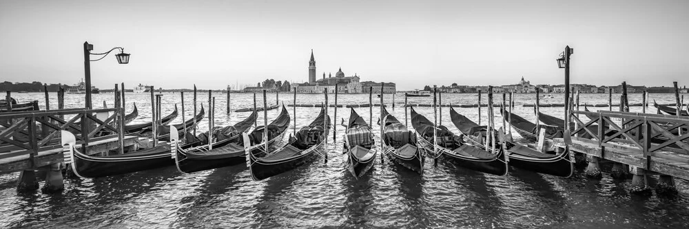 Blick auf San Giorgio Maggiore in Venedig - fotokunst van Jan Becke