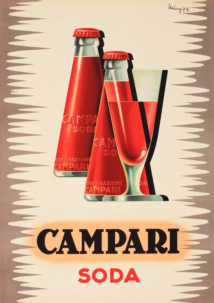 Campari Soda - Fineart fotografie door Vintage Collection
