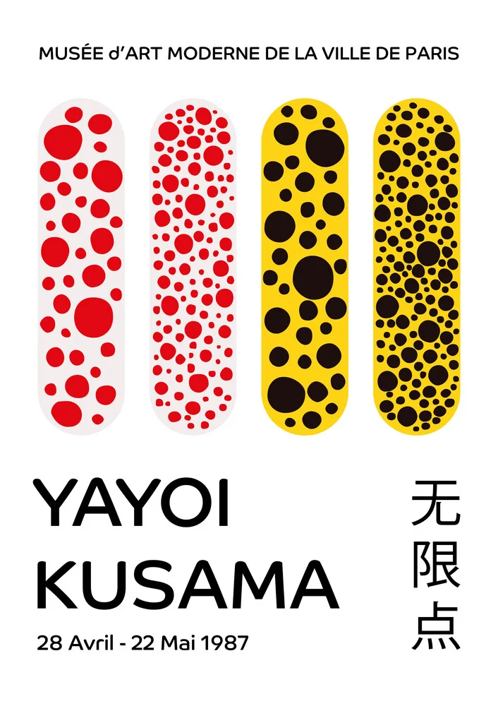 Yayoi Kusama, 1987 - Fineart fotografie door Art Classics