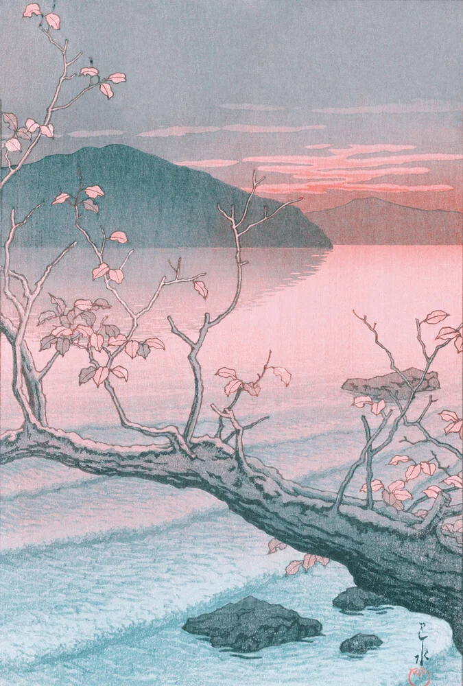 Herfst door Hasui Kawase - Fineart fotografie door Japanese Vintage Art